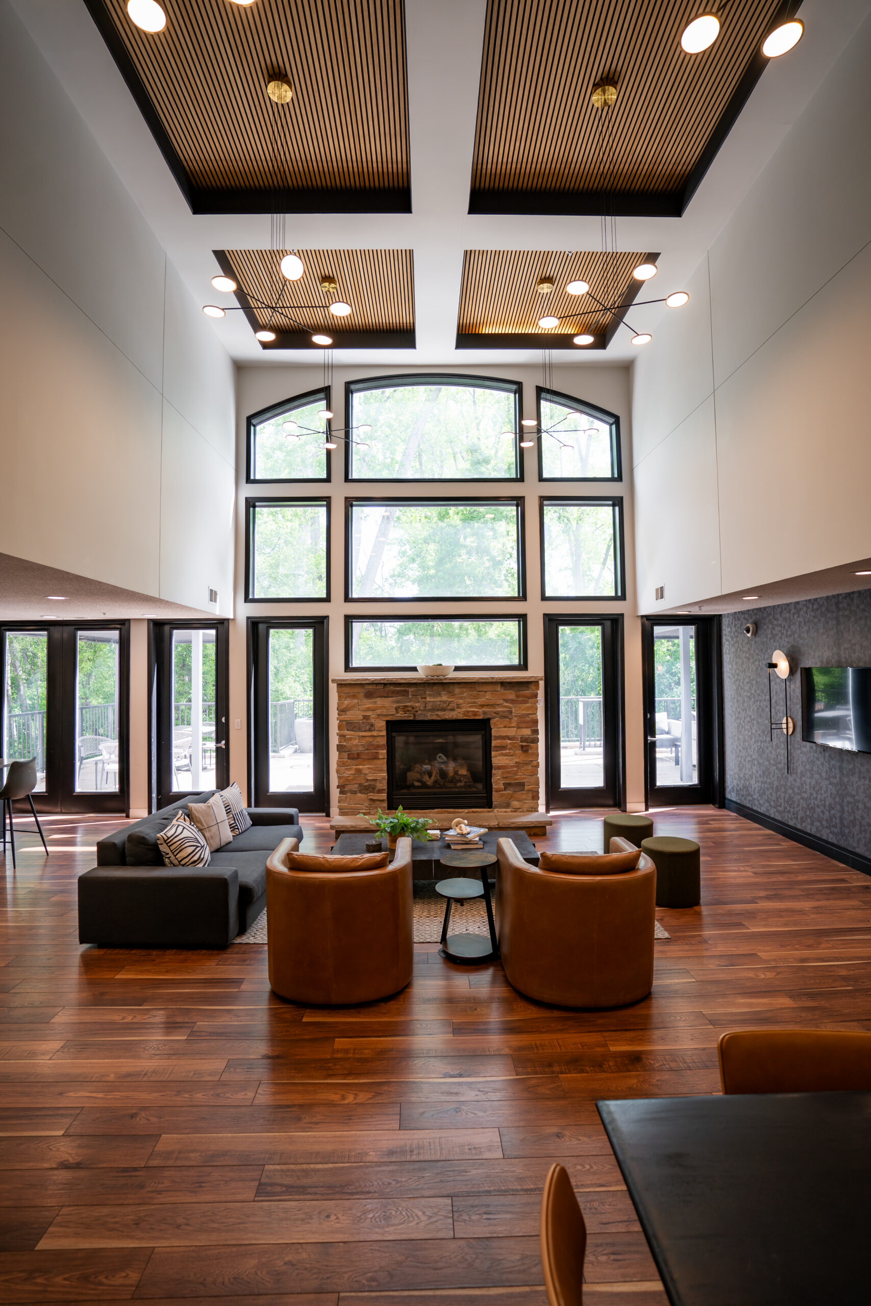 Commercial construction marketing — completed commercial building